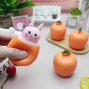 New carrot bunny squeeze toy