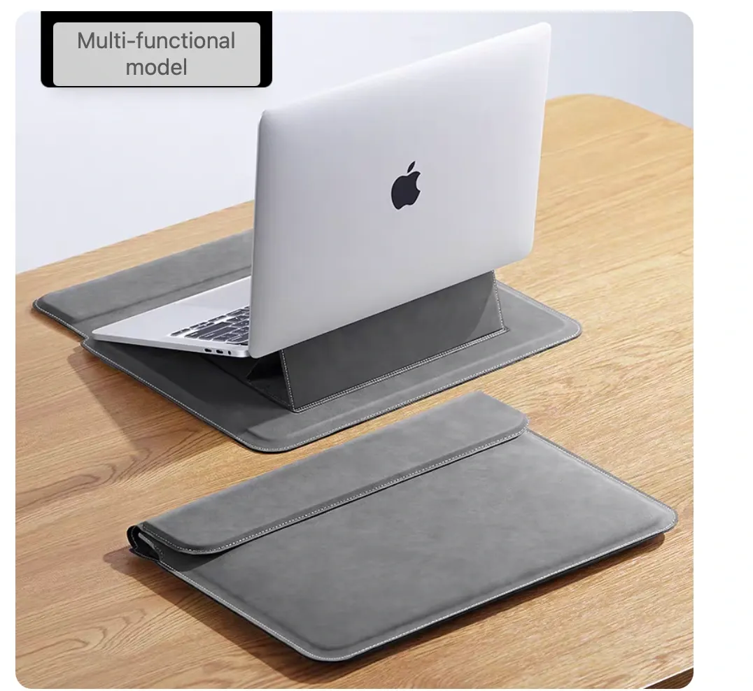 multifunctional inner bag for laptop★comes with stand + wrist rest (space gray, 12 inch)
