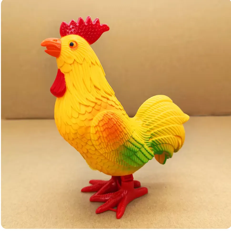 Jumping Chicken Toy (plastic)