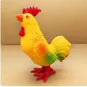 Jumping Chicken Toy (plastic)